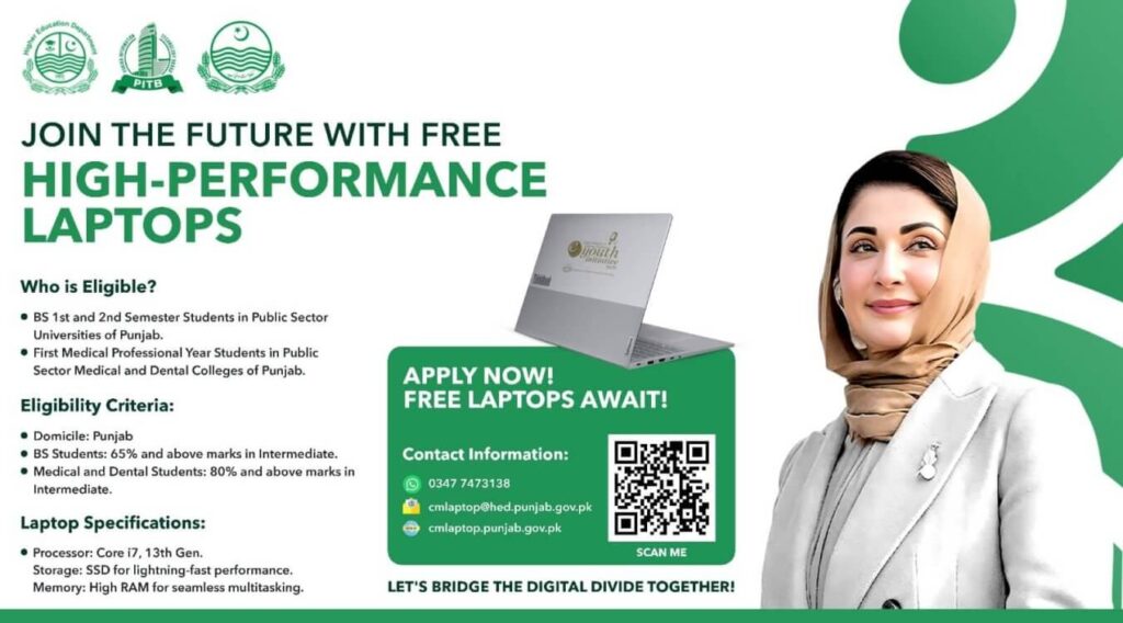 CM Punjab Laptop Scheme 2025