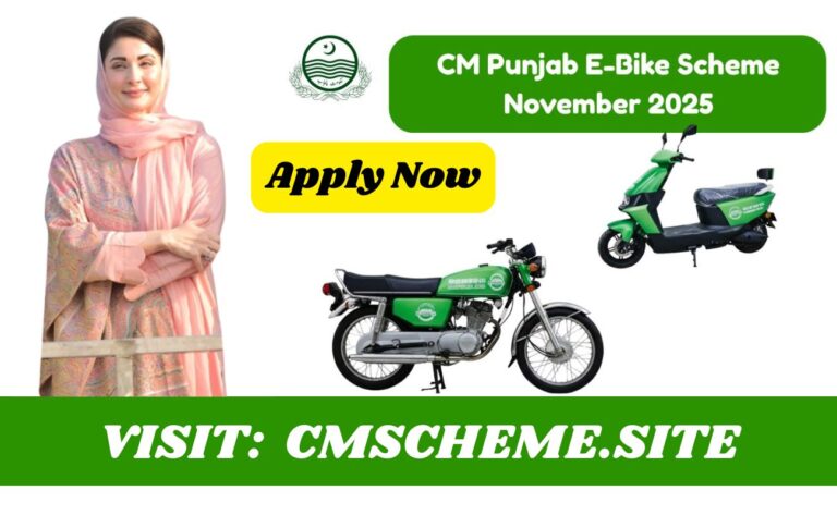CM Punjab E‑Bike Scheme
