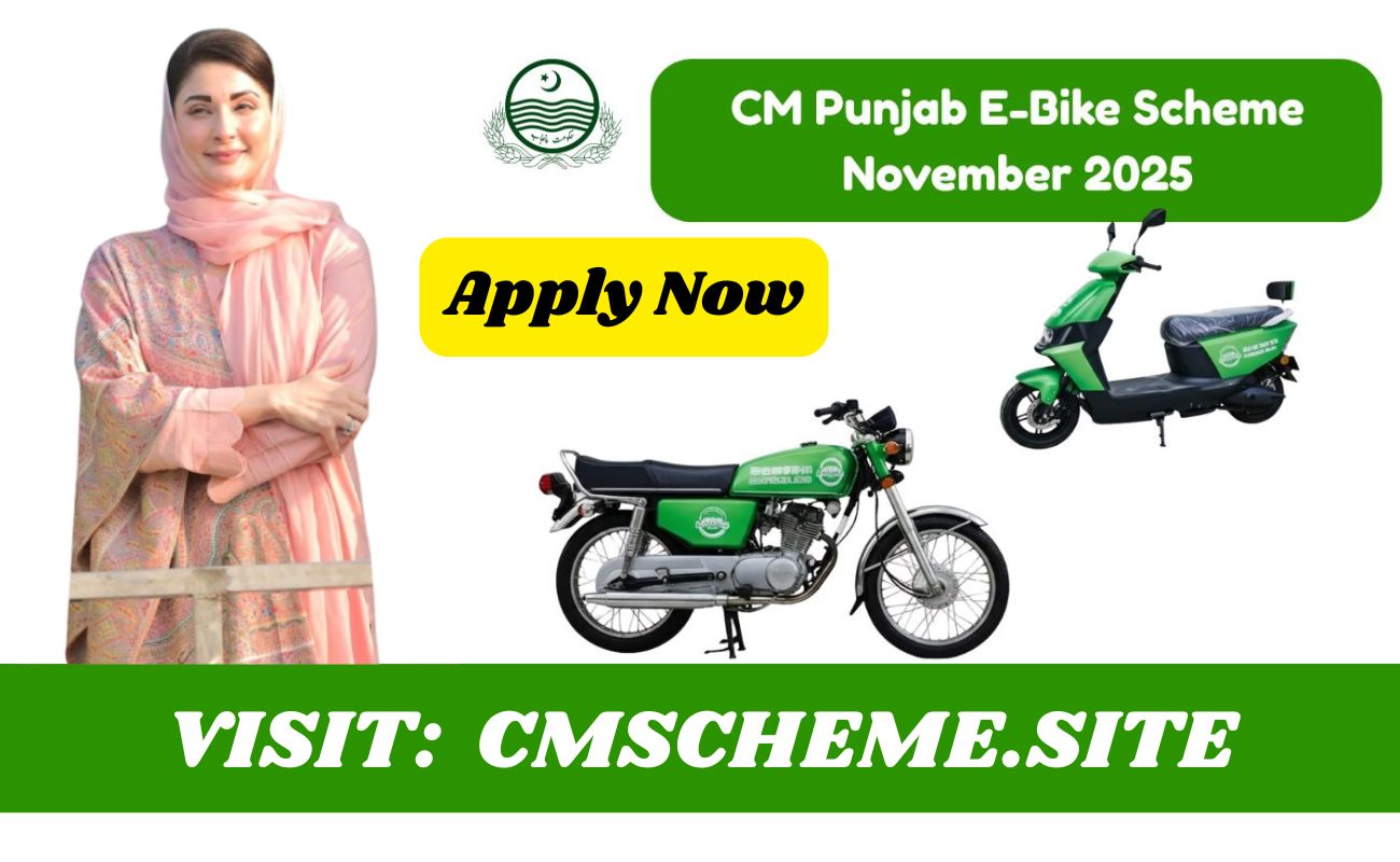 CM Punjab E‑Bike Scheme